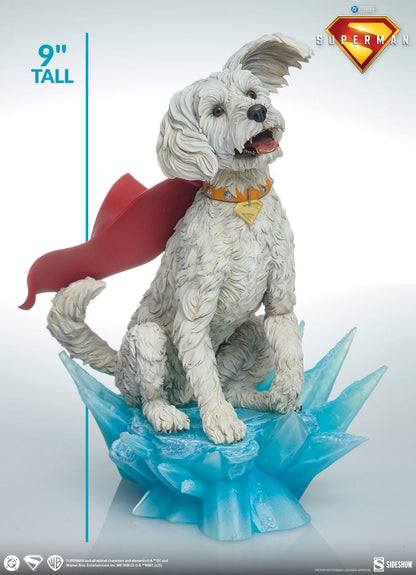 Superman (2025): Superman & Krypto: Premium Format Statue - Sideshow Collectibles Statue