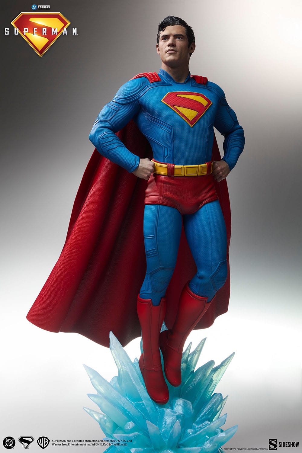 Superman (2025): Superman & Krypto: Premium Format Statue - Sideshow Collectibles Statue