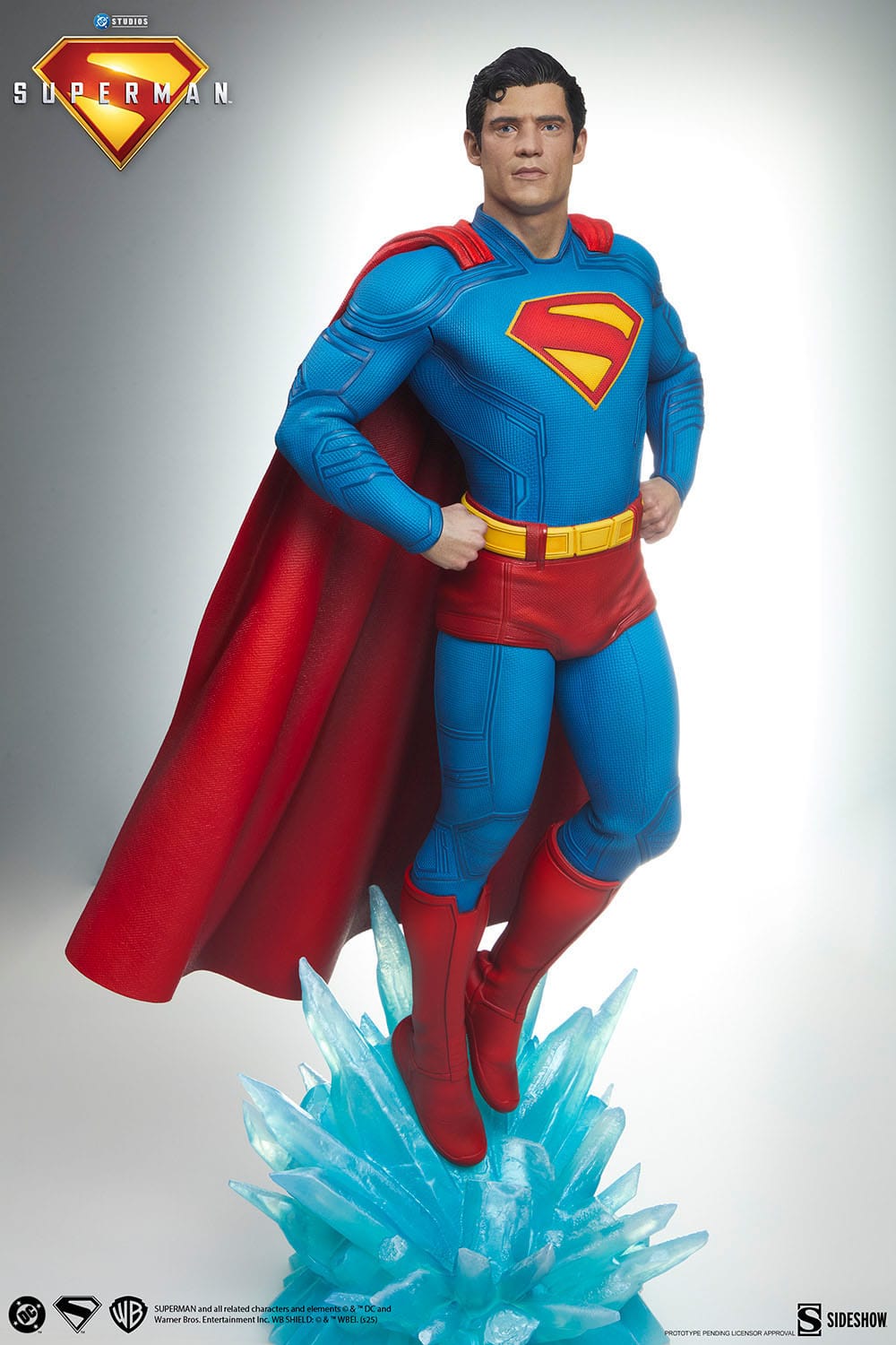 Superman (2025): Superman & Krypto: Premium Format Statue - Sideshow Collectibles Statue