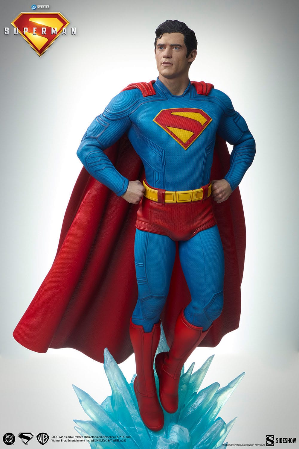 Superman (2025): Superman & Krypto: Premium Format Statue - Sideshow Collectibles Statue