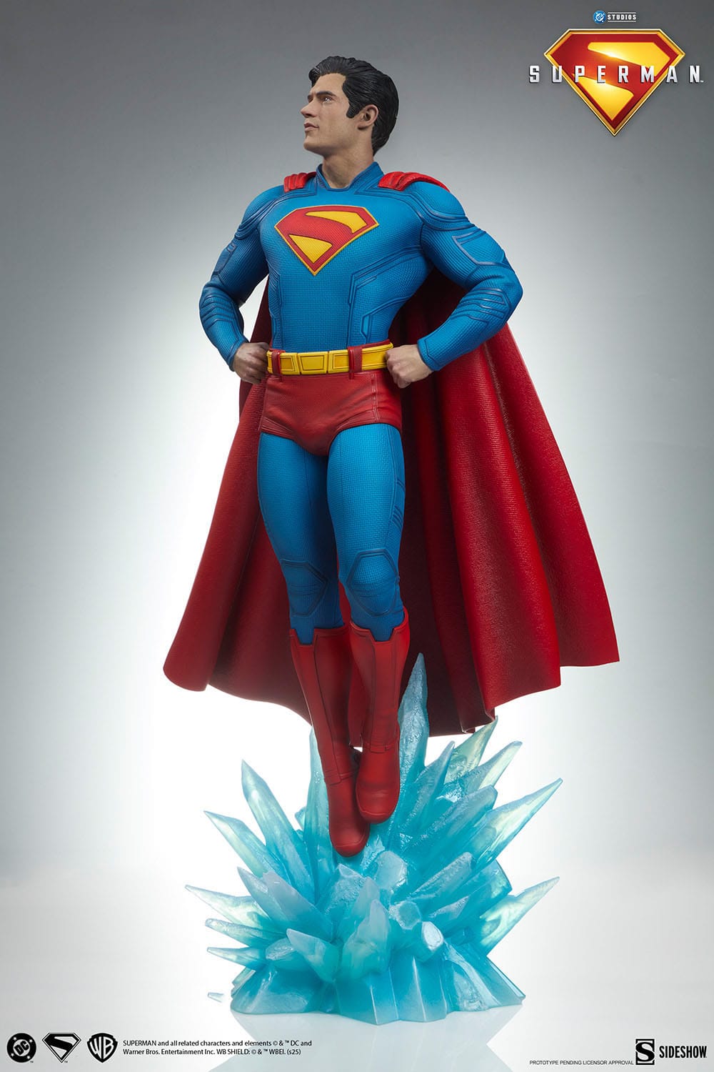 Superman (2025): Superman & Krypto: Premium Format Statue - Sideshow Collectibles Statue
