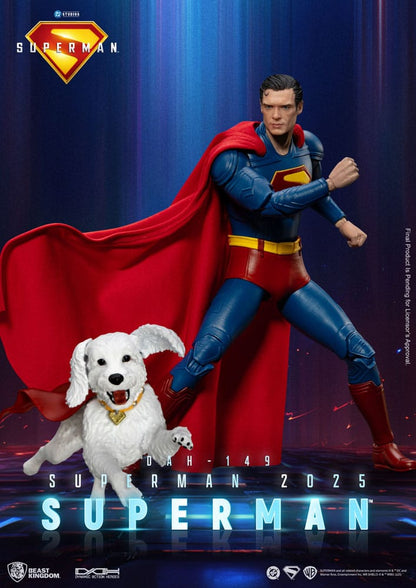 Superman Box Qty 2025 Action Figure Superman & Krypto 21 cm - Beast Kingdom Toys Action figures