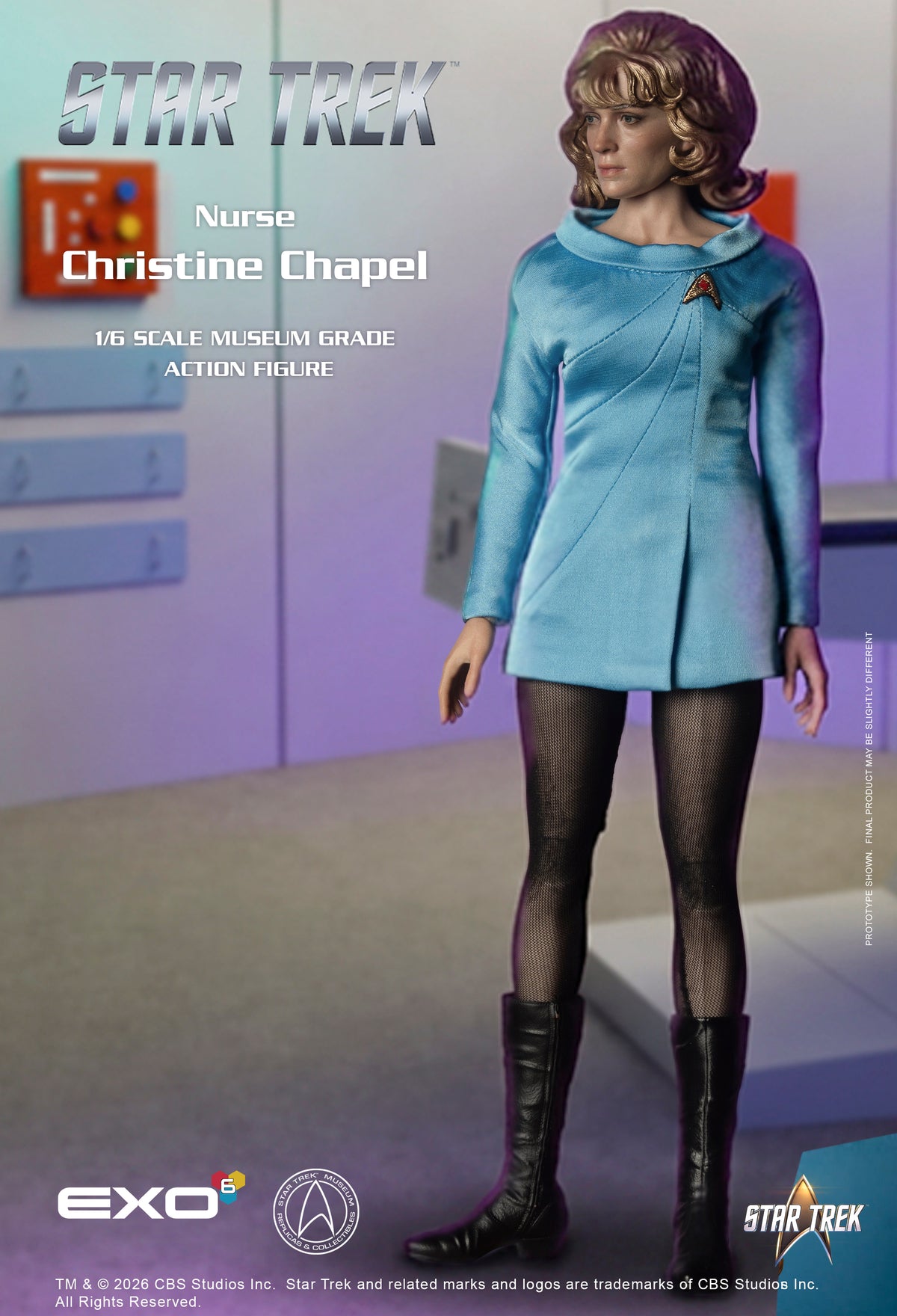 Star Trek: The Original Series Nurse Christine Chapel 1/6 Scale Action Figure