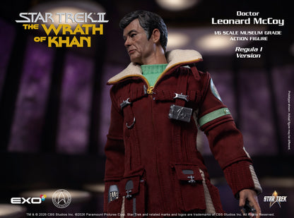 Star Trek: The Wrath of Khan Dr. Leonard McCoy (Regula I Ver.) 1/6 Scale Action Figure - EXO-6 Action Figures