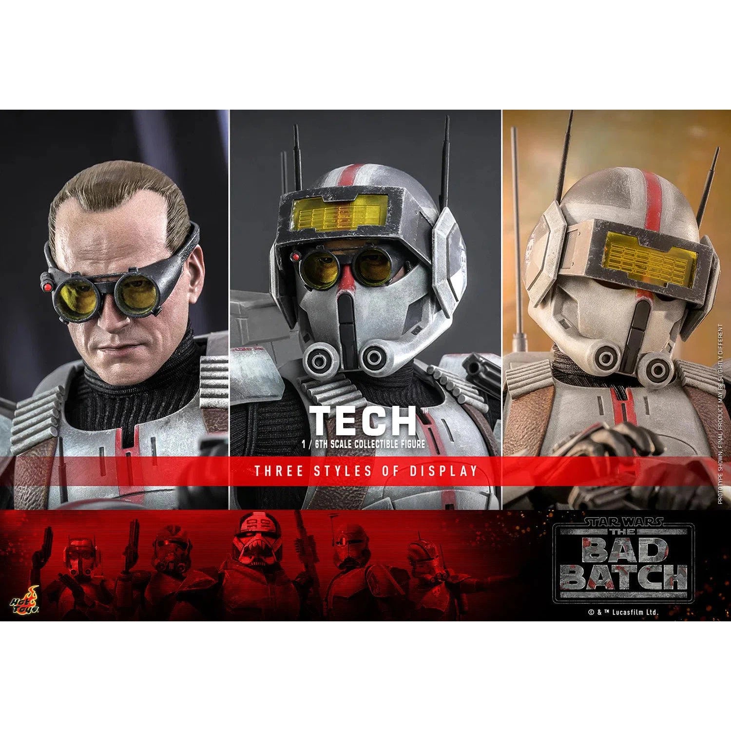 Tech: Star Wars: The Bad Batch Hot Toys