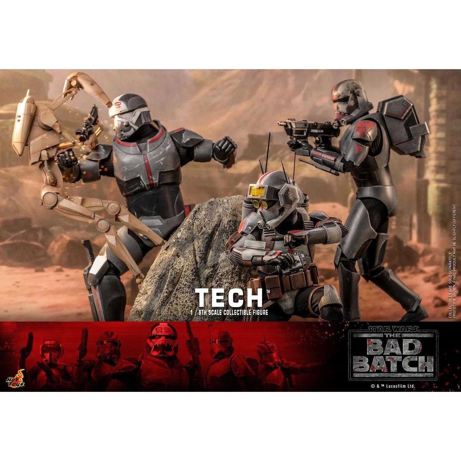 Tech: Star Wars: The Bad Batch Hot Toys