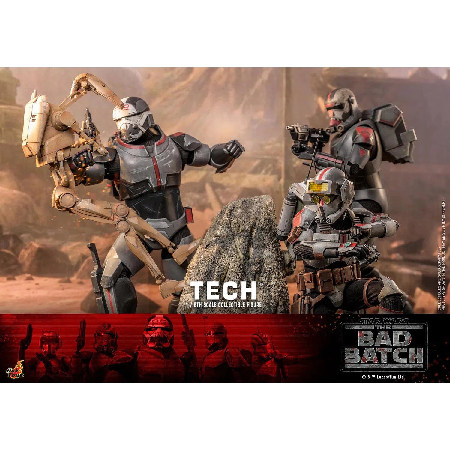Tech: Star Wars: The Bad Batch Hot Toys