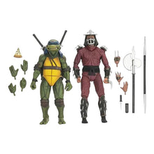 Teenage Mutant Ninja Turtles: 1990 Movie: Rooftop Battle: Shredder vs Leo: 7" Action Figure Set Neca