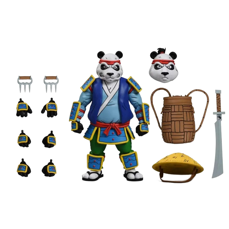 Teenage Mutant Ninja Turtles: Cartoon: Panda Khan: Ultimate 7" Action Figure - Neca Action Figures