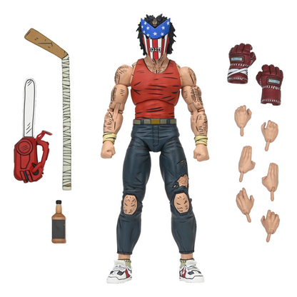 Teenage Mutant Ninja Turtles: Casey Jones (Bodycount): Ultimate 7 Inch: Action Figure - Neca Action Figure