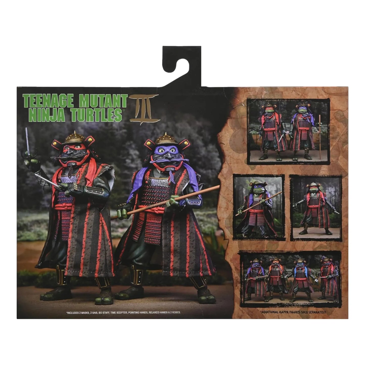Teenage Mutant Ninja Turtles III: 1993 Movie: Donatello & Raphael: 7" Action Figure 2 Pack Neca