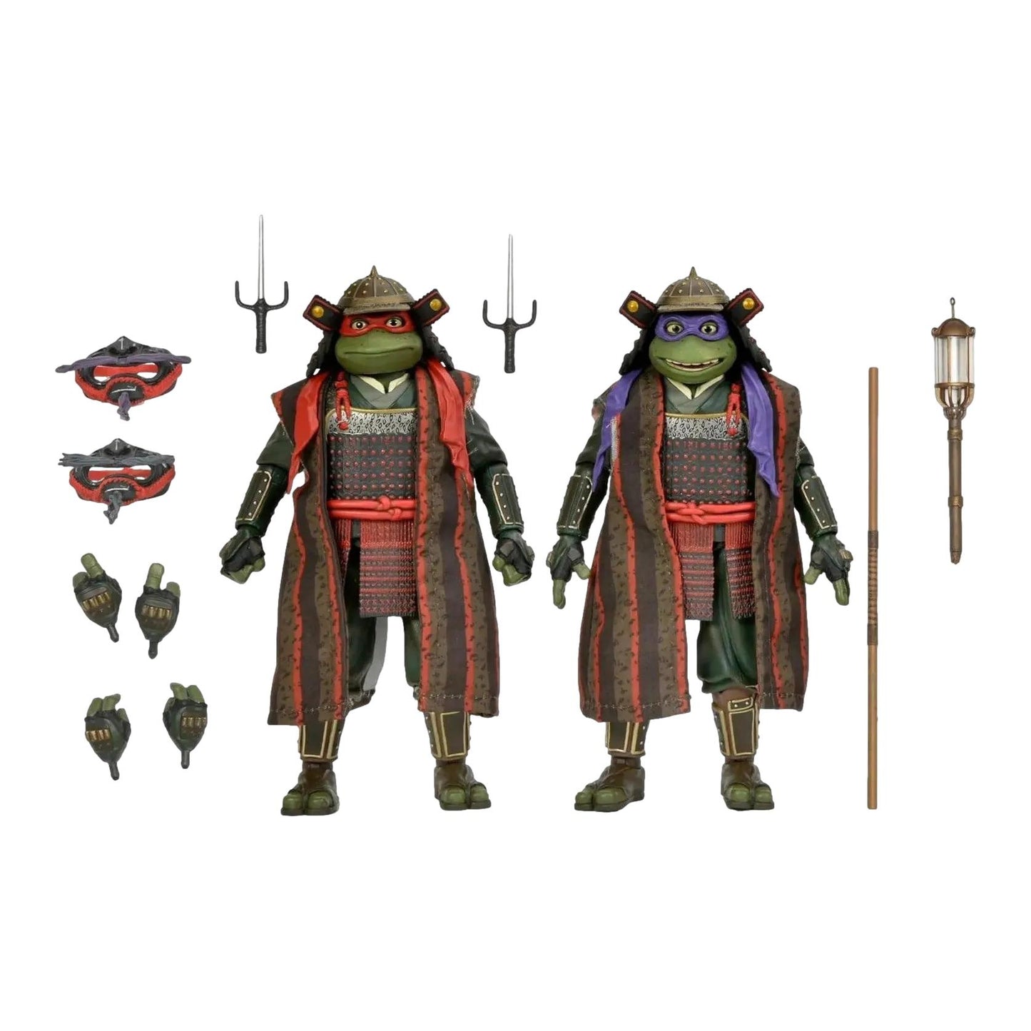 Teenage Mutant Ninja Turtles III: 1993 Movie: Donatello & Raphael: 7" Action Figure 2 Pack Neca