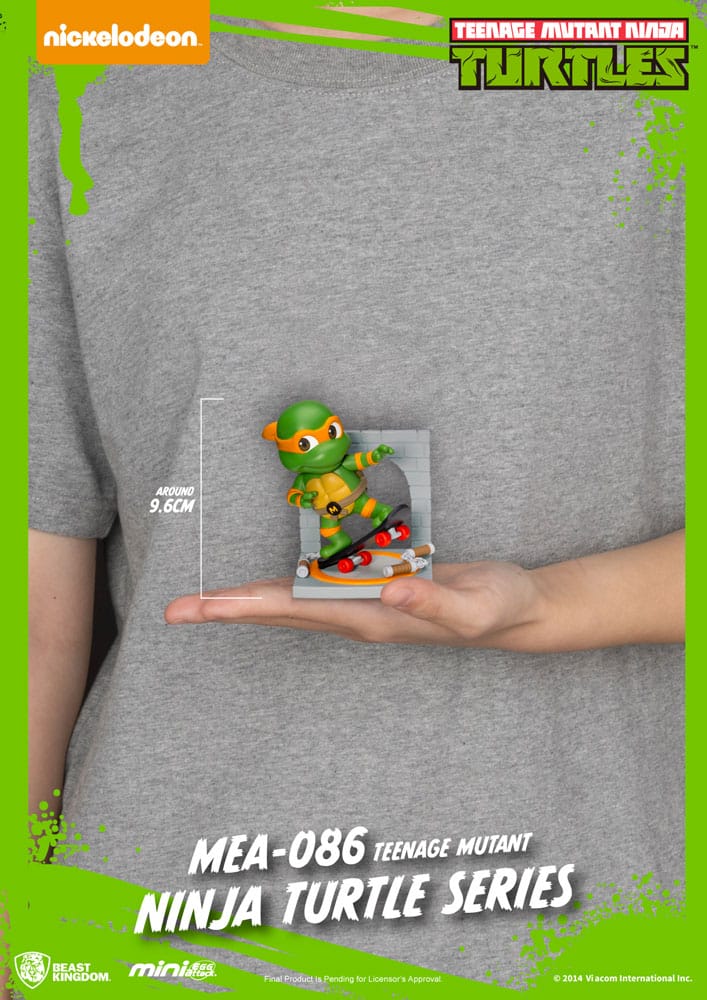 Teenage Mutant Ninja Turtles: Mini Egg Attack: Blind Box Figures: Box Of 6 - Beast Kingdom Toys Blind Boxes, Mini Figures & Capsule Toys