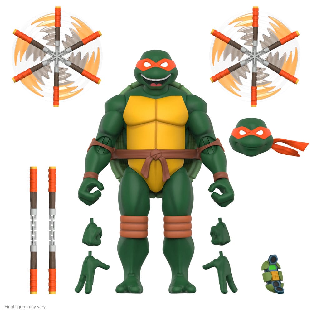 Teenage Mutant Ninja Turtles Ultimates Action Figure Wave 12 Michelangelo 18 cm - Super7 Action Figures