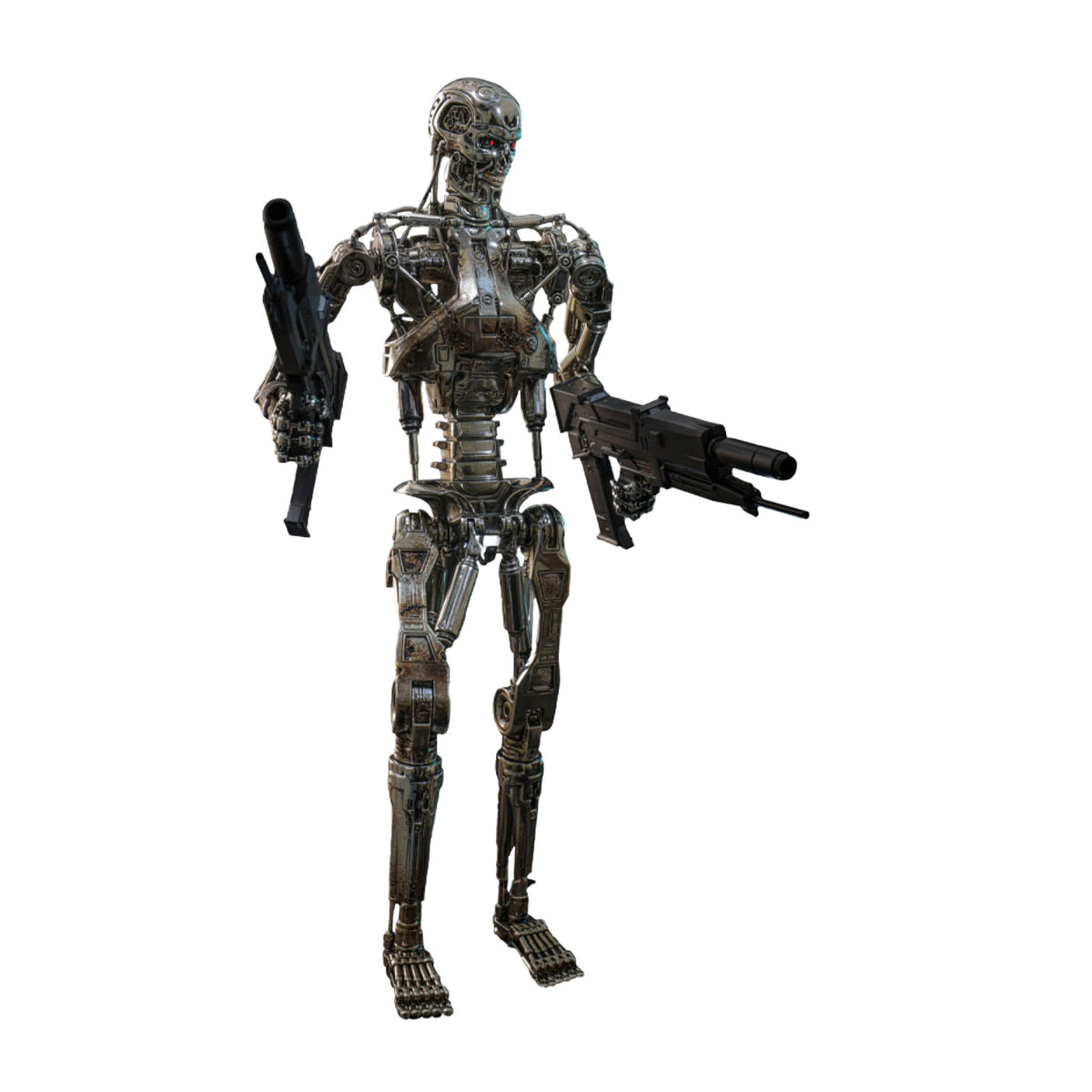 Terminator 2: Judgement: Endoskeleton (Battle Damaged Ver.): 1/6th - Hot Toys Action Figures