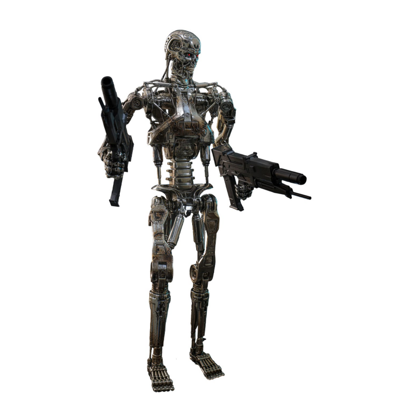 Terminator 2: Judgement: Endoskeleton (Battle Damaged Ver.): 1/6th Scale Action Figure - Hot Toys Action Figure