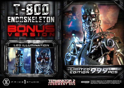 Terminator 2 Museum Masterline Series Statue 1/3 Judgment Day T800 Endoskeleton Deluxe Bonus Version 74 cm - Prime 1 Studio Statues