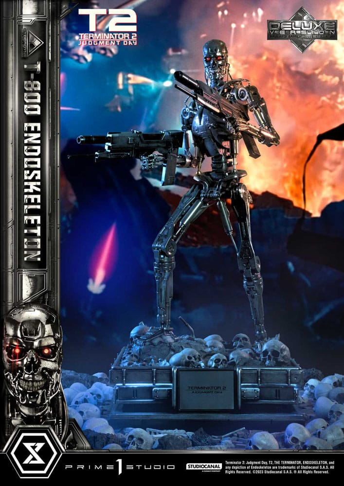 Terminator 2 Museum Masterline Series Statue 1/3 Judgment Day T800 Endoskeleton Deluxe Version 74 cm - Prime 1 Studio Statues