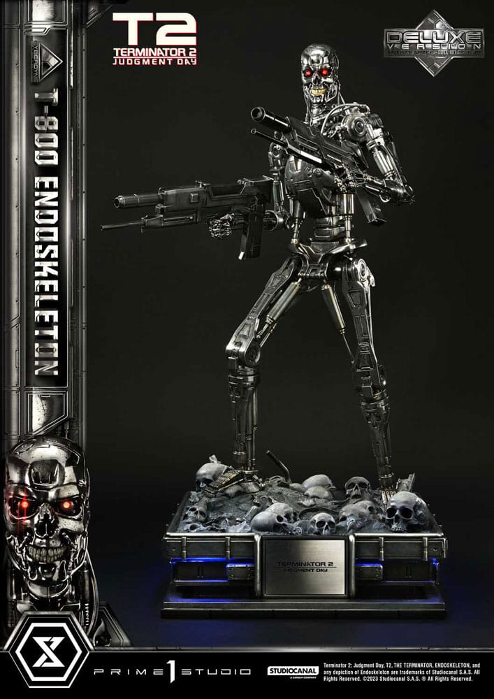 Terminator 2 Museum Masterline Series Statue 1/3 Judgment Day T800 Endoskeleton Deluxe Version 74 cm - Prime 1 Studio Statues