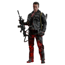 Terminator 2: T-800: Battle Damaged: Version 2.0: DX46 - Hot Toys Action Figures