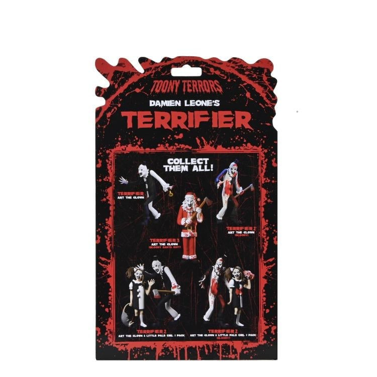 Terrifier 3 Toony Terrors Art the Clown (Bloody Santa Suit) Figure - Neca Action Figures