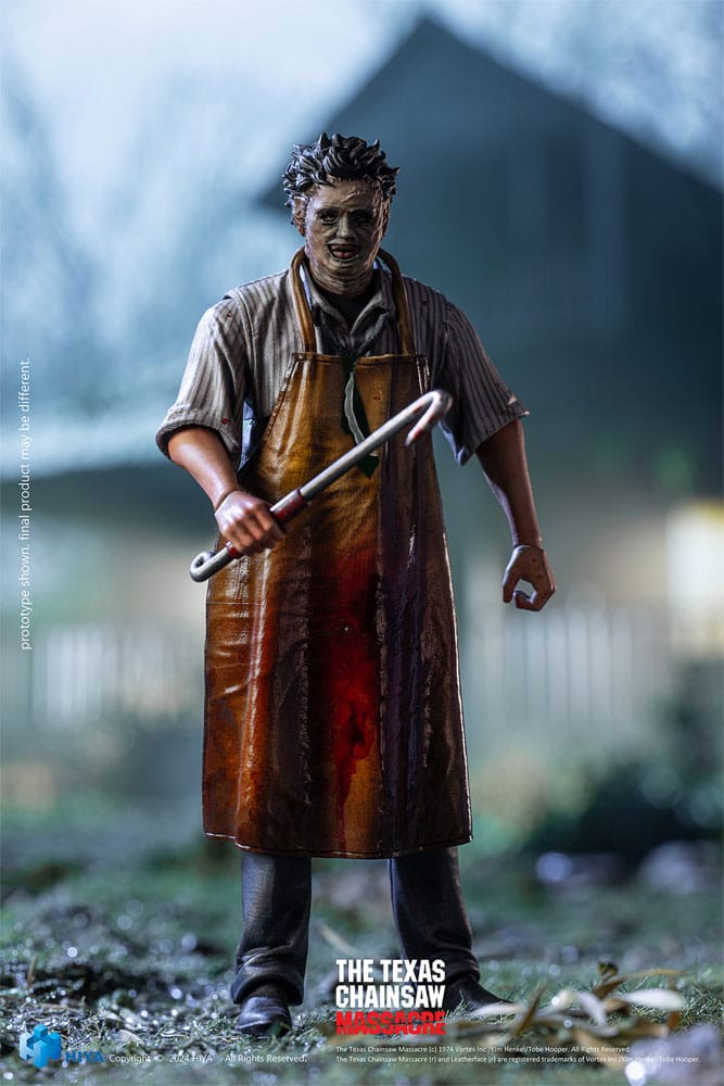 Texas Chainsaw Massacre (1974): Leatherface: Killing Mask: Exquisite Mini: 1/18 Action Figure - Hiya Toys Action Figures