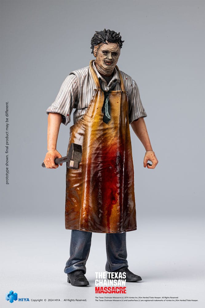 Texas Chainsaw Massacre (1974): Leatherface: Killing Mask: Exquisite Mini: 1/18 Action Figure - Hiya Toys Action Figures