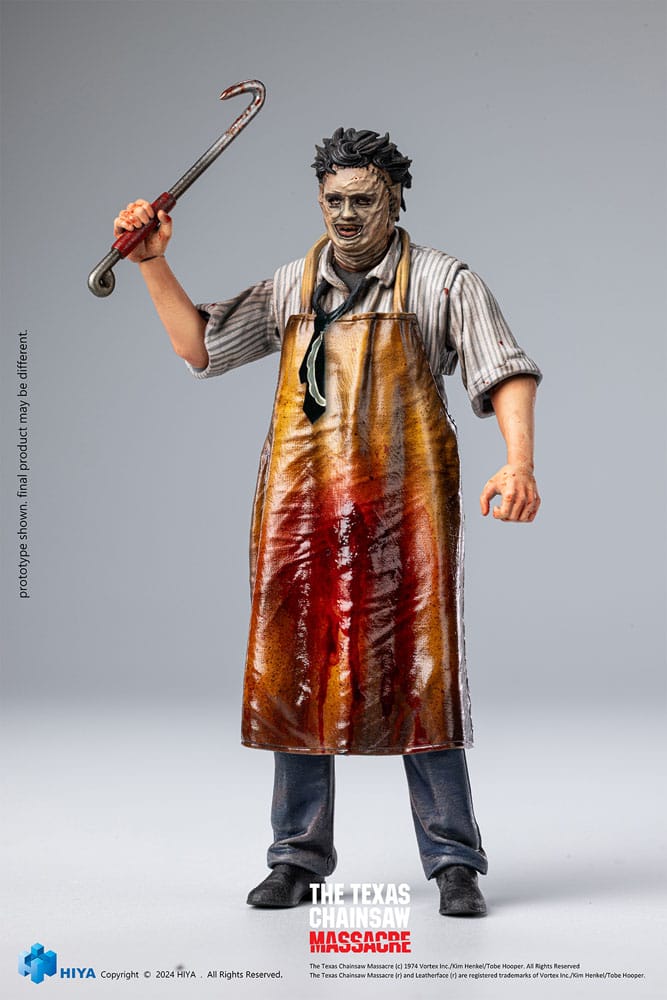 Texas Chainsaw Massacre (1974): Leatherface: Killing Mask: Exquisite Mini: 1/18 Action Figure - Hiya Toys Action Figures