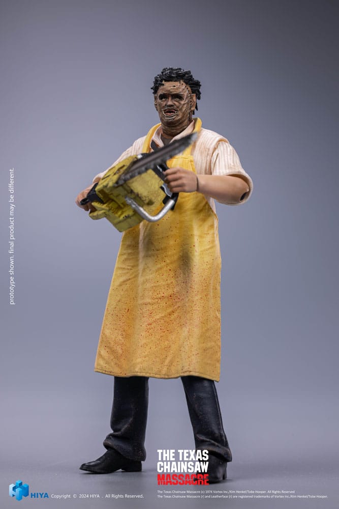 Texas Chainsaw Massacre (1974): Leatherface: Killing Mask (Standard Version): Exquisite Mini 1/18 Action Figure - Hiya Toys Action Figures