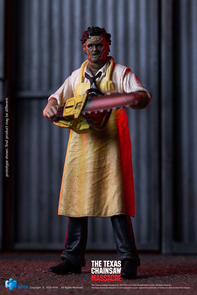 Texas Chainsaw Massacre (1974): Leatherface: Killing Mask (Standard Version): Exquisite Mini 1/18 Action Figure - Hiya Toys Action Figures