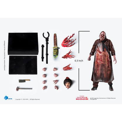 Texas Chainsaw Massacre 2022: Leatherface: Exquisite Super Series: 1/12 Action Figure - Hiya Toys Action Figure