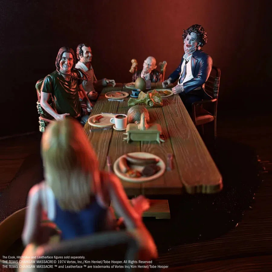 Texas Chainsaw Massacre: Dinner Scene Play Set: 5" Scale Action Figures Trick Or Treat