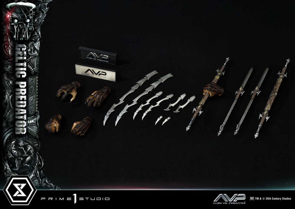 The Alien vs. Predator Museum Masterline Series Statue 1/3 Celtic Predator 95 cm - Prime 1 Studio Statues