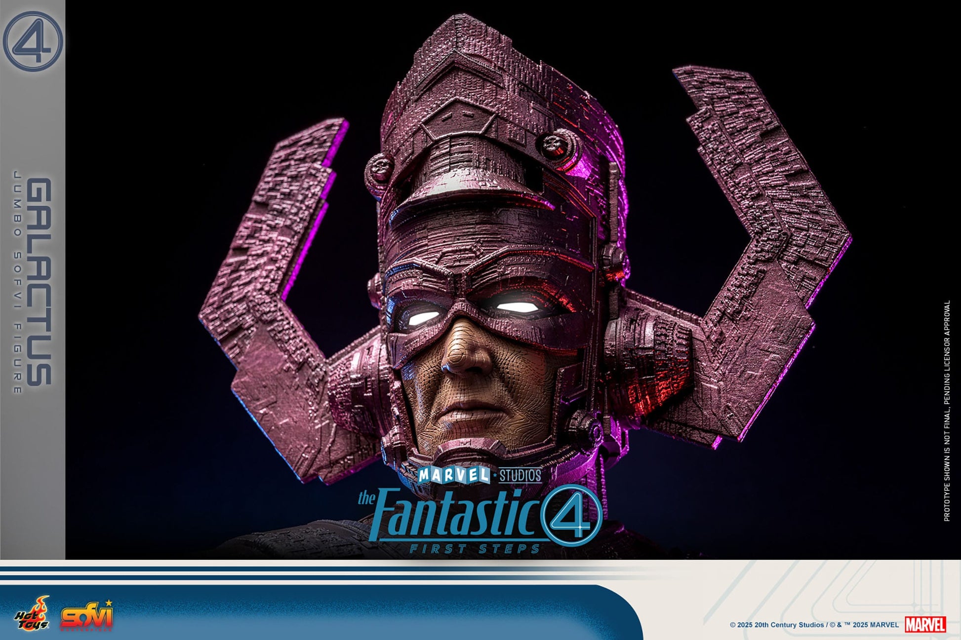 The Fantastic Four: First Steps: Galactus: Jumbo Sofvi: Vinyl Figure: Hot Toys by Hot Toys – Action Figure, [scale], UK stockist Planet Action Figures