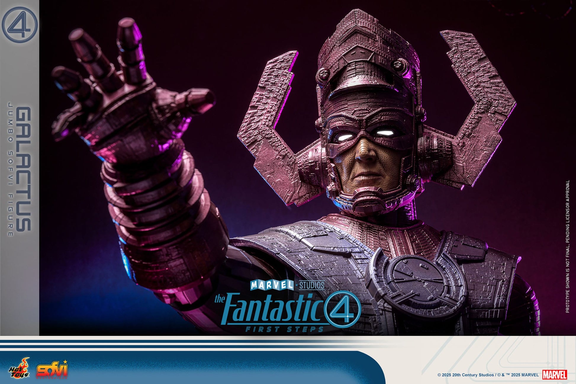 The Fantastic Four: First Steps: Galactus: Jumbo Sofvi: Vinyl Figure: Hot Toys by Hot Toys – Action Figure, [scale], UK stockist Planet Action Figures