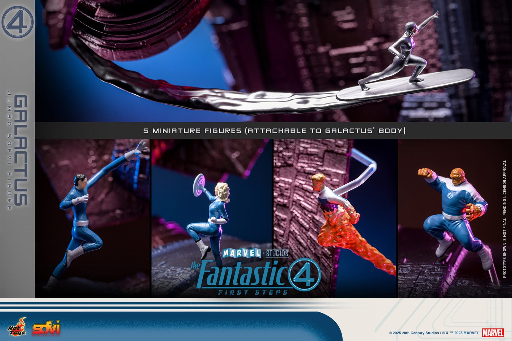 The Fantastic Four: First Steps: Galactus: Jumbo Sofvi: Vinyl Figure: Hot Toys by Hot Toys – Action Figure, [scale], UK stockist Planet Action Figures