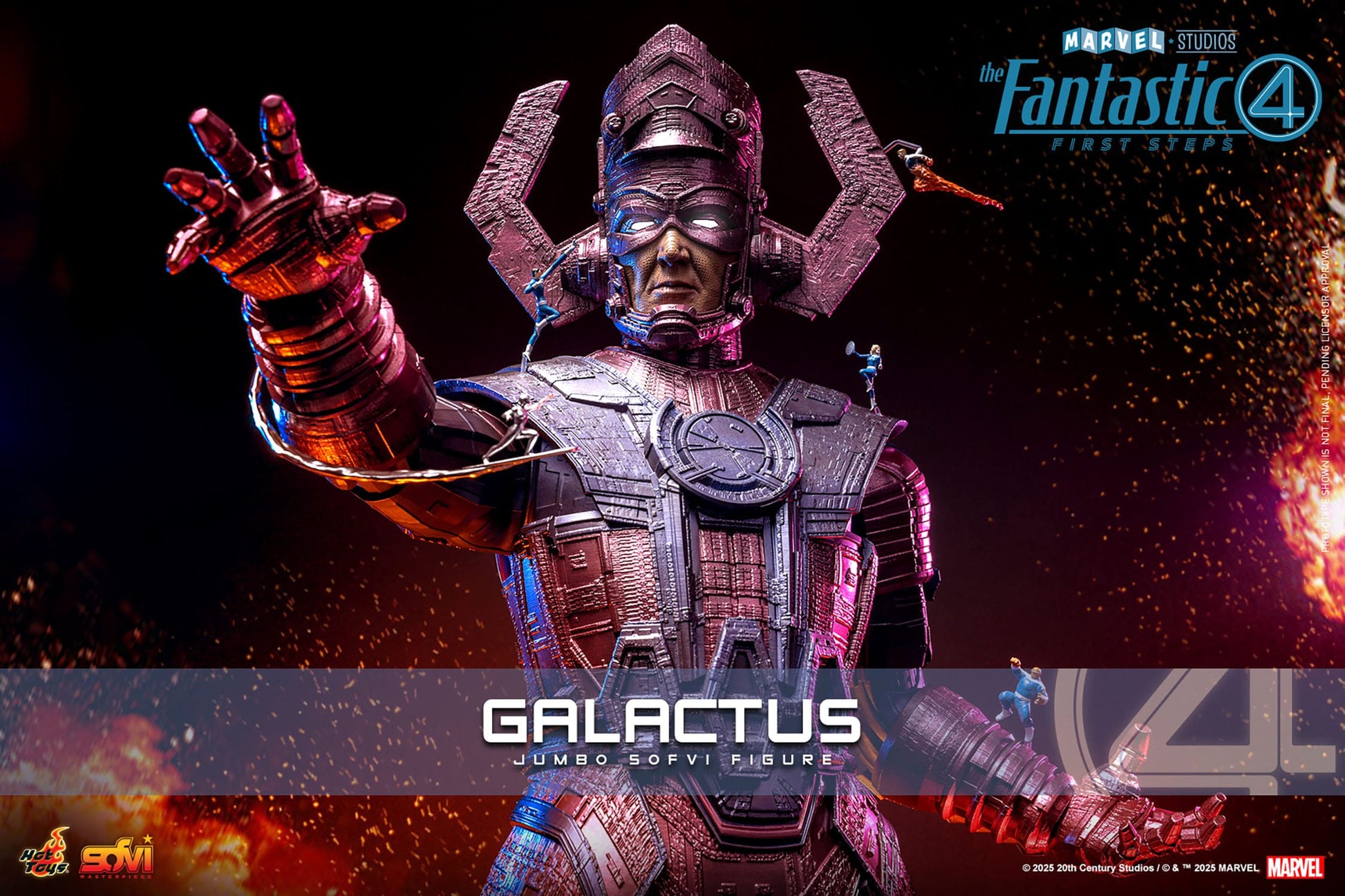 The Fantastic Four: First Steps: Galactus: Jumbo Sofvi: Vinyl Figure: Hot Toys by Hot Toys – Action Figure, [scale], UK stockist Planet Action Figures