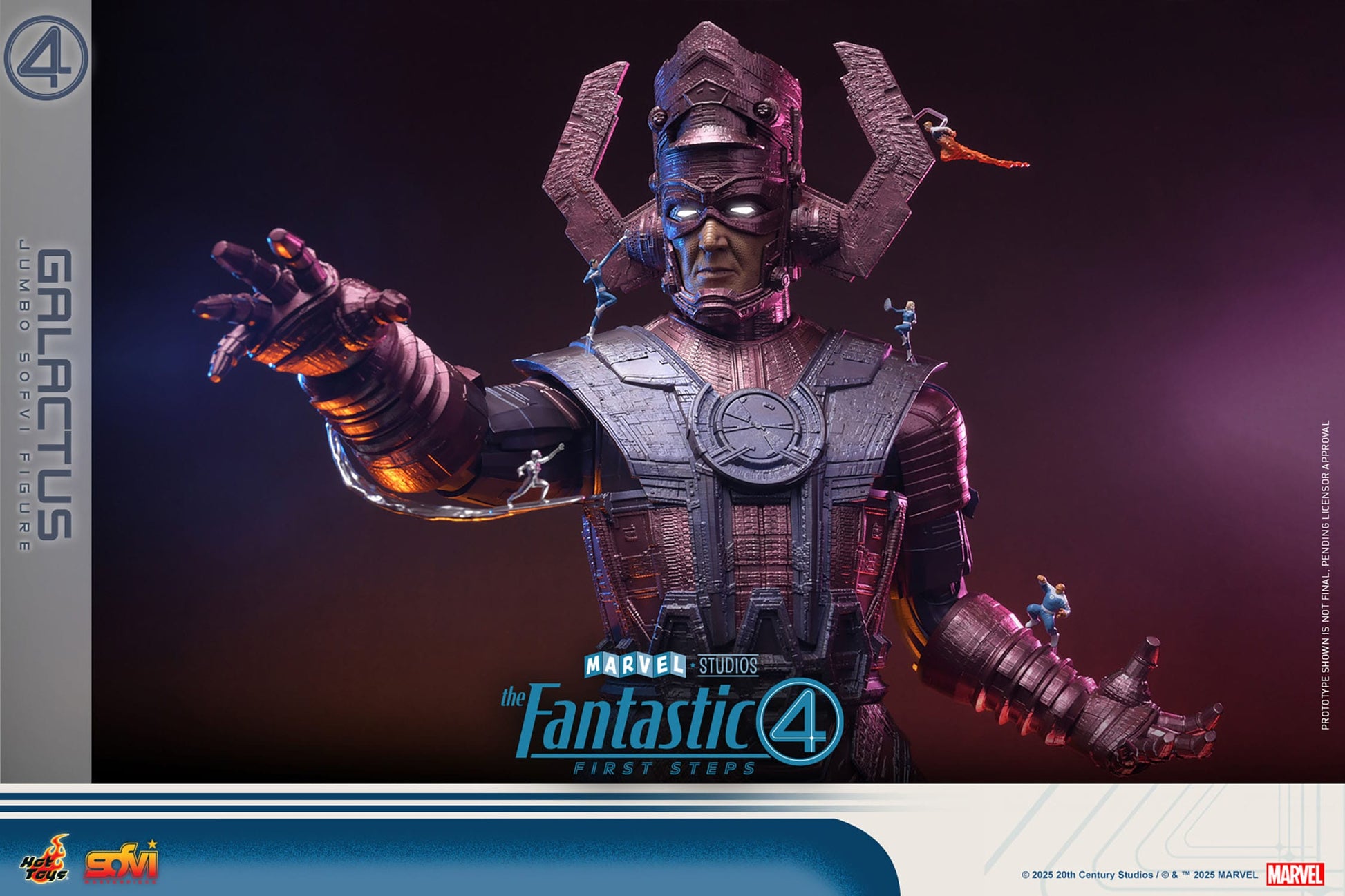 The Fantastic Four: First Steps: Galactus: Jumbo Sofvi: Vinyl Figure: Hot Toys by Hot Toys – Action Figure, [scale], UK stockist Planet Action Figures