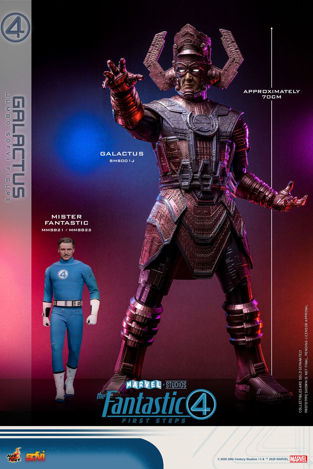The Fantastic Four: First Steps: Galactus: Jumbo Sofvi: Vinyl Figure: Hot Toys by Hot Toys – Action Figure, [scale], UK stockist Planet Action Figures