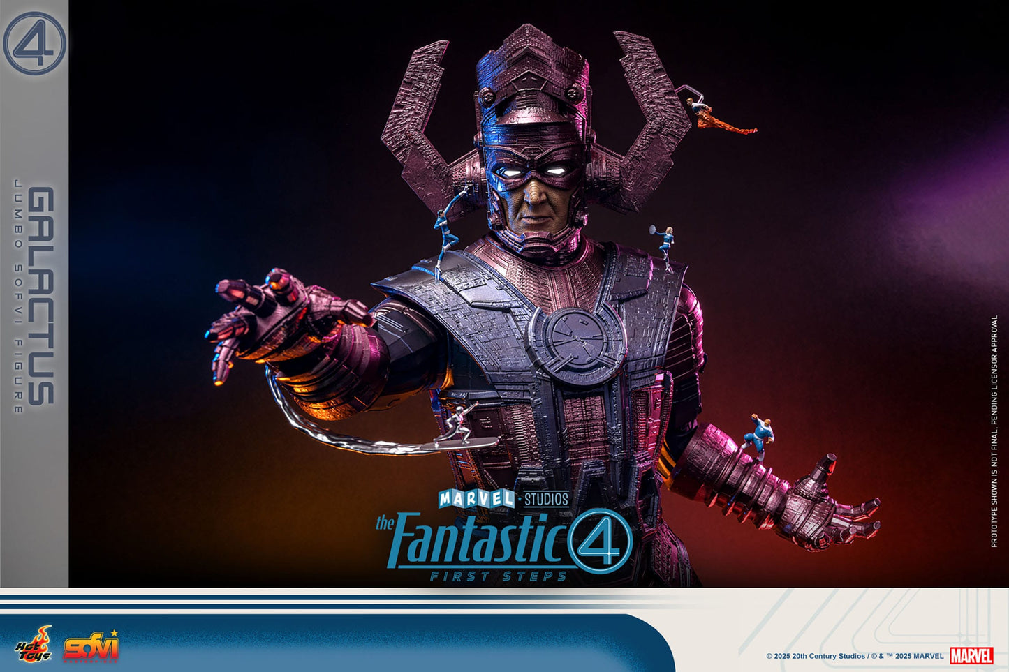 The Fantastic Four: First Steps: Galactus: Jumbo Sofvi: Vinyl Figure: Hot Toys by Hot Toys – Action Figure, [scale], UK stockist Planet Action Figures