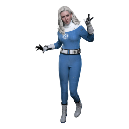 The Fantastic Four: First Steps: Invisible Woman: 1/6th - Hot Toys Action Figures