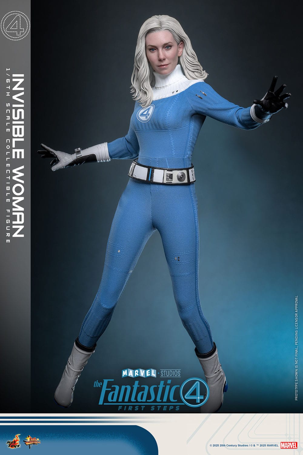 The Fantastic Four: First Steps: Invisible Woman: 1/6th Scale Action Figure - Hot Toys Action Figure