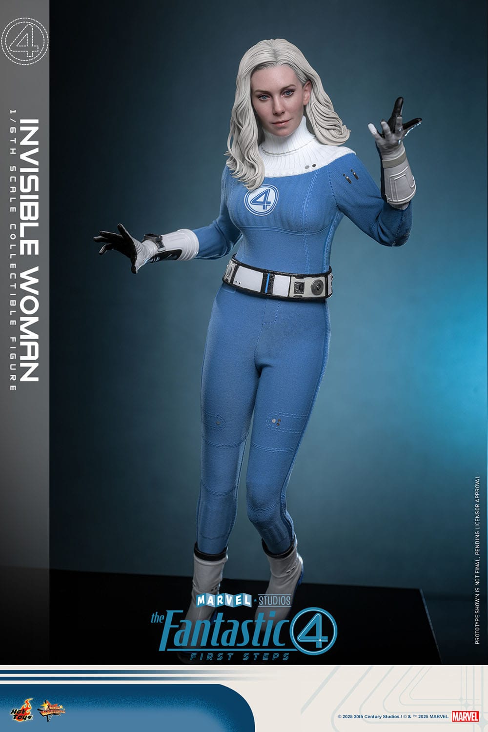 The Fantastic Four: First Steps: Invisible Woman: 1/6th Scale Action Figure - Hot Toys Action Figure