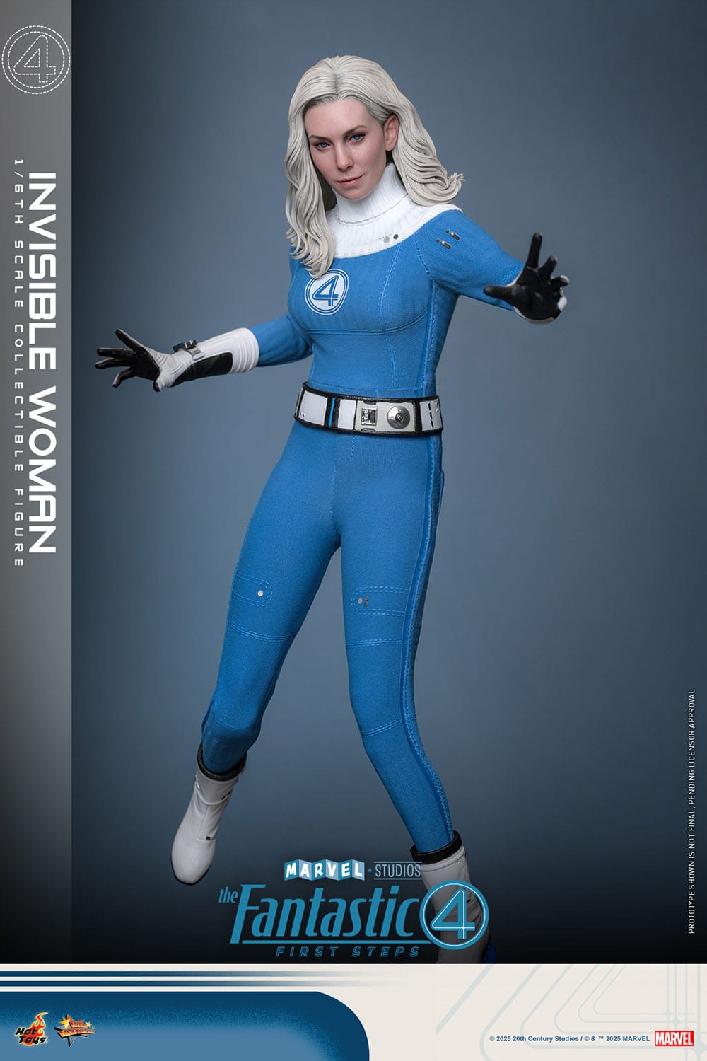 The Fantastic Four: First Steps: Invisible Woman: 1/6th Scale Action Figure - Hot Toys Action Figure