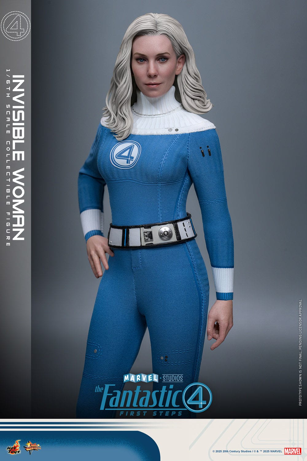 The Fantastic Four: First Steps: Invisible Woman: 1/6th Scale Action Figure - Hot Toys Action Figure