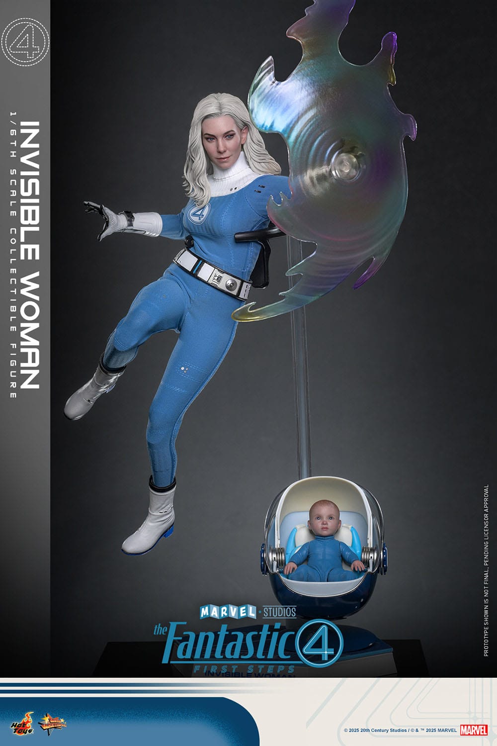 The Fantastic Four: First Steps: Invisible Woman: 1/6th Scale Action Figure: Hot Toys by Hot Toys – Action Figure, [scale], UK stockist Planet Action Figures