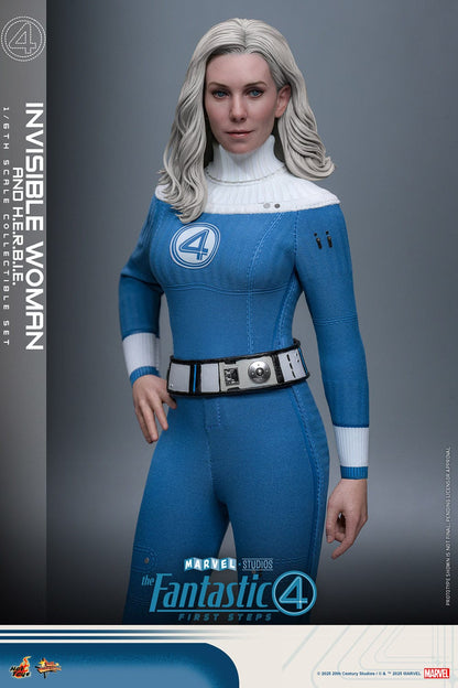 The Fantastic Four: First Steps: Invisible Woman & H.E.R.B.I.E: 1/6th - Hot Toys Action Figures