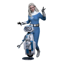 The Fantastic Four: First Steps: Invisible Woman & H.E.R.B.I.E: 1/6th - Hot Toys Action Figures