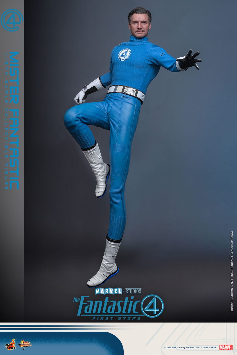 The Fantastic Four: First Steps: Mr Fantastic: 1/6th - Hot Toys Action Figures