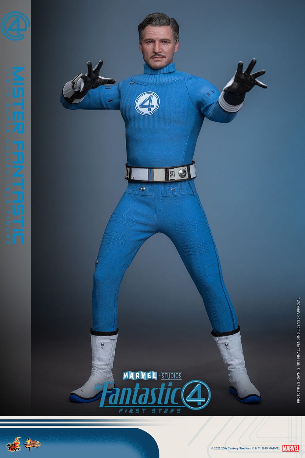 The Fantastic Four: First Steps: Mr Fantastic: 1/6th Scale Action Figure: Hot Toys by Hot Toys – Action Figure, [scale], UK stockist Planet Action Figures